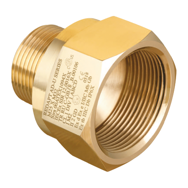 Redapt ATEX adapters Messing PG - PG SS1/2NX3/4N
